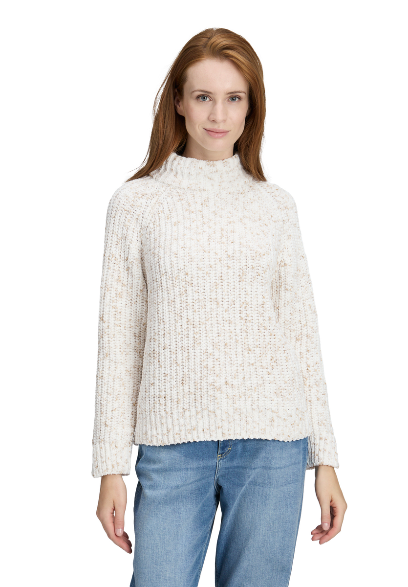 Strickpullover mit Rollkragen | Cartoon