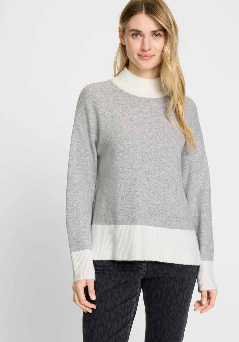 Pullover mit Stehkragen "Cora" | Olsen