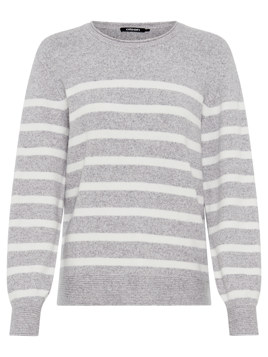 Pullover mit Rundhalsausschnitt "Henny" | Olsen