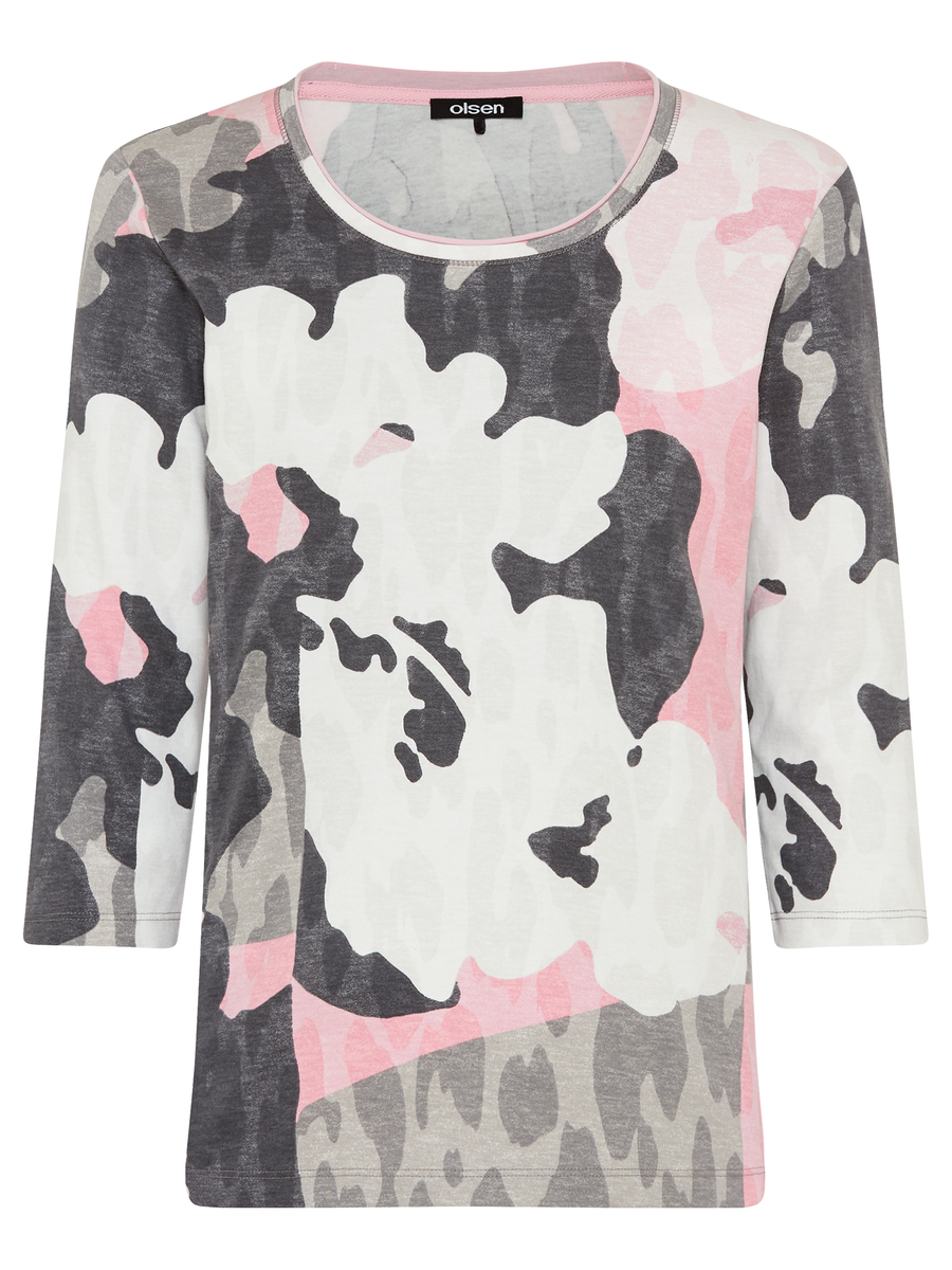 T-Shirt mit 3/4 Ärmel "Hannah" | Olsen