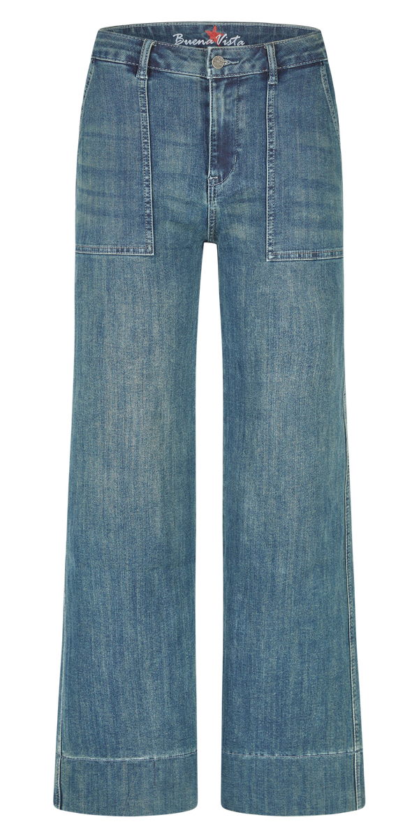 Jeans "Wide Leg Worker stretch denim" | Buena Vista