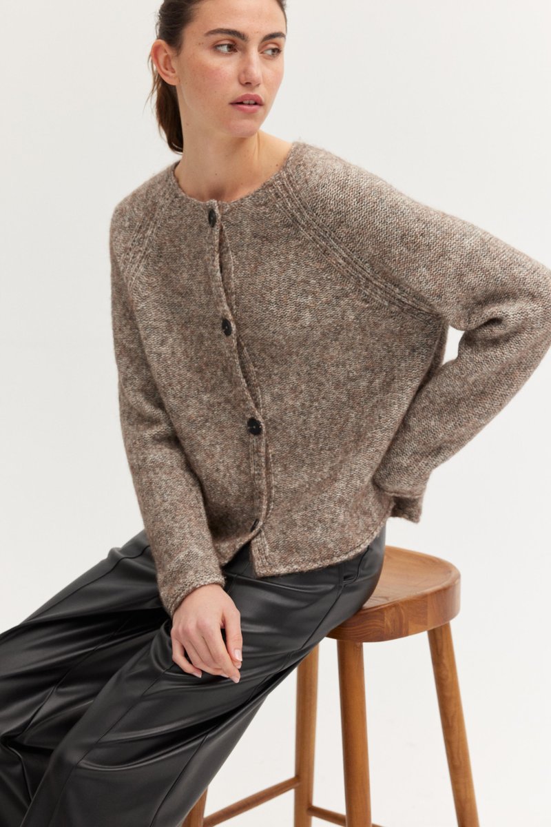 Multicolor Cardigan reverse | The Fashion People