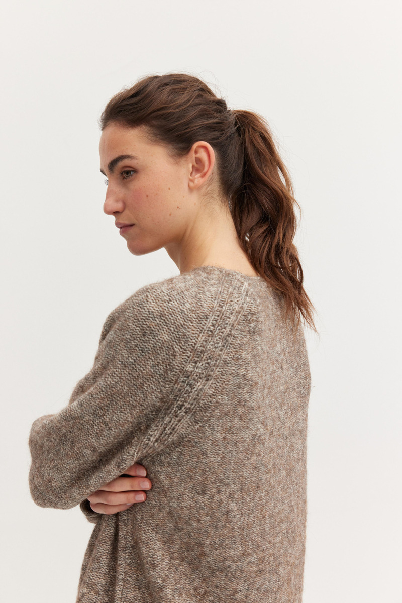 Multicolor Cardigan reverse | The Fashion People