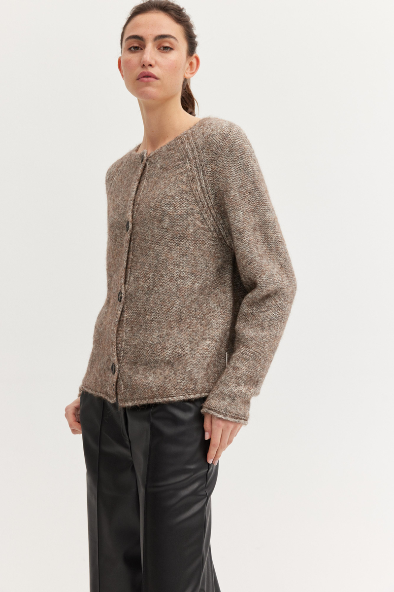 Multicolor Cardigan reverse | The Fashion People