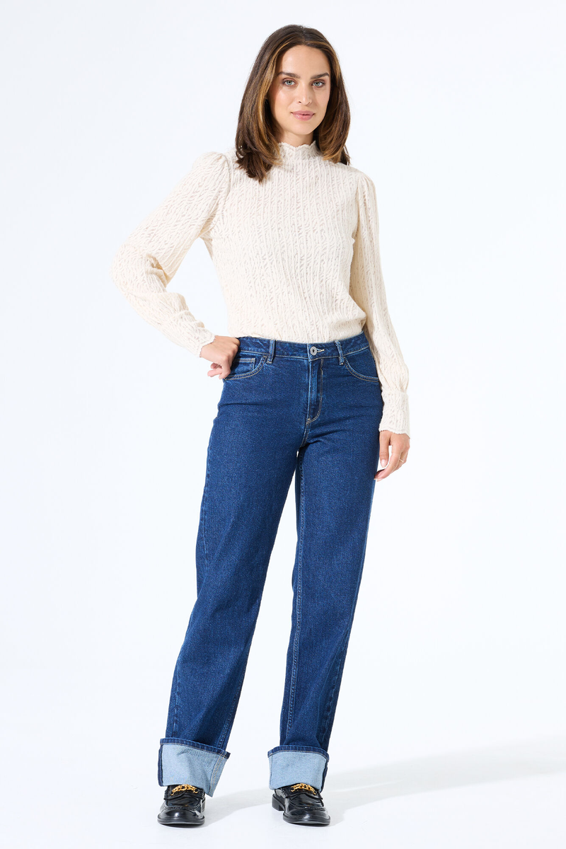 Strukturiertes Langarmshirt | Garcia