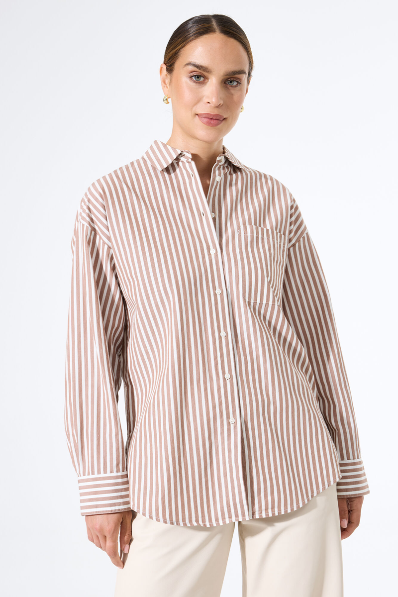 Gestreifte Bluse | Garcia