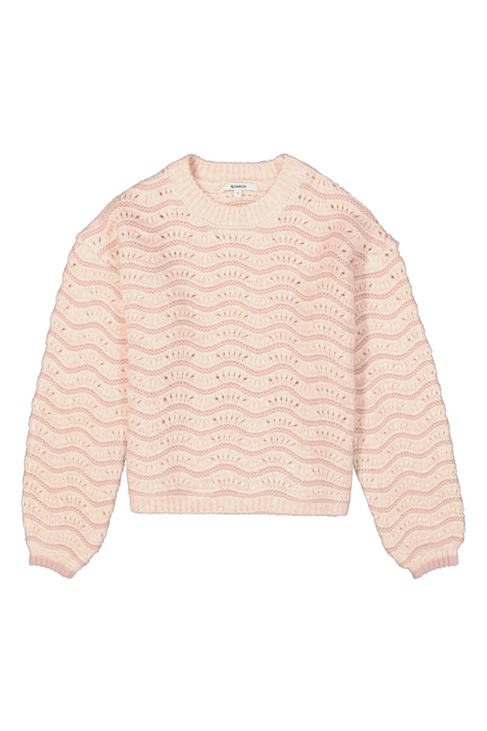 Pullover mit Wellenmuster | Garcia