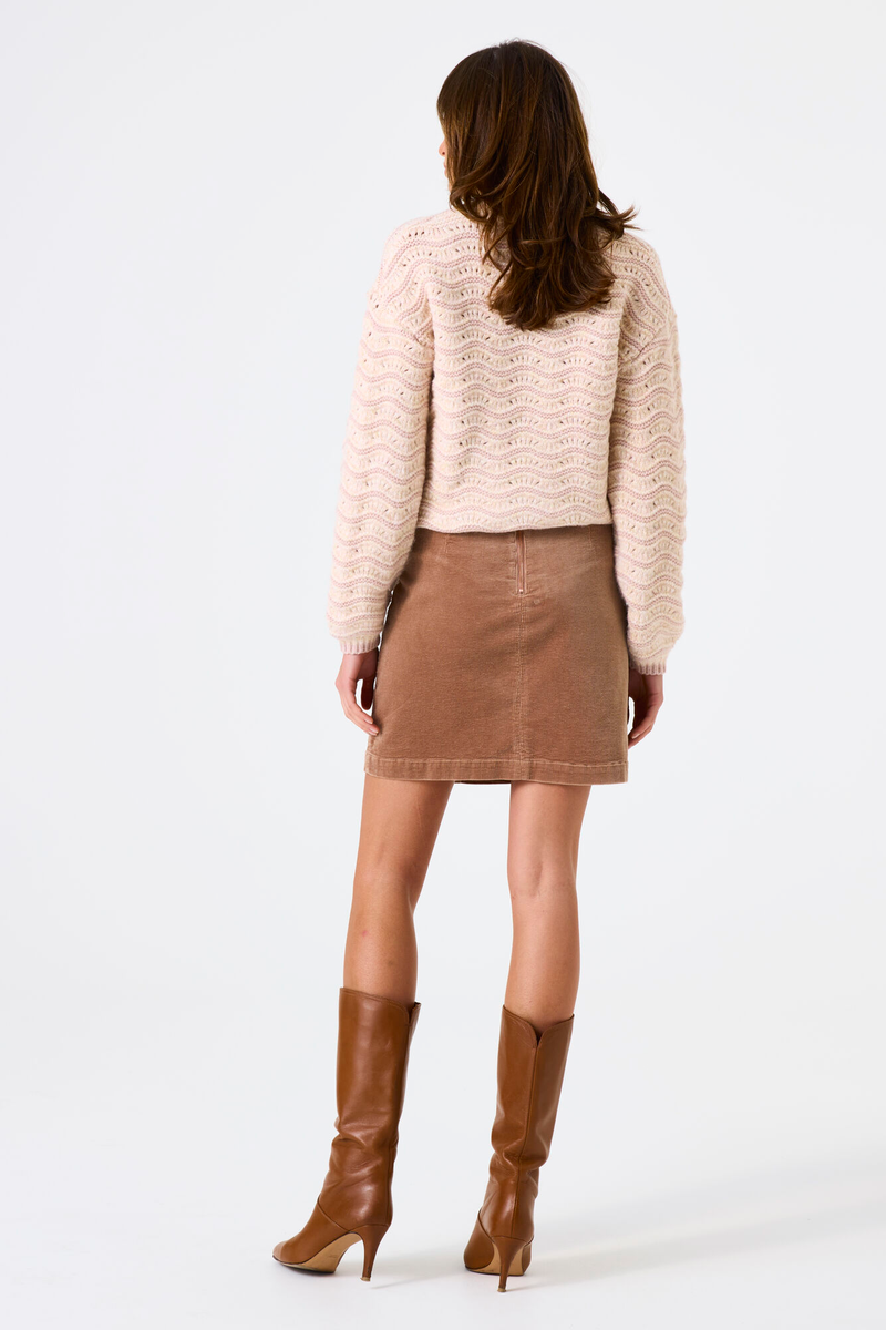 Pullover mit Wellenmuster | Garcia