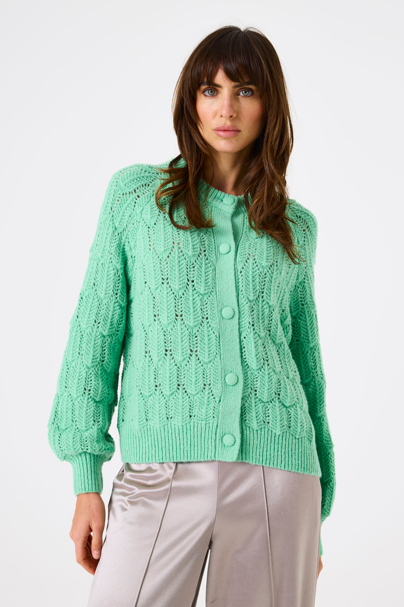 Ajour Strickjacke | Garcia