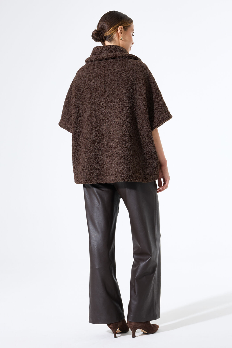 Lockere Hose in Leder-Optik | Garcia