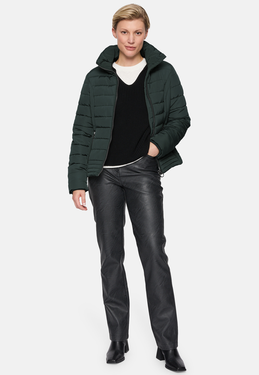Dunkelgrüne Winterjacke "Ronja2" | Covered