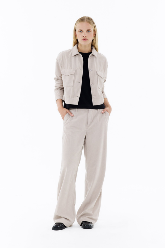 Cordhose "Marlene wide leg        soft-cord" | bluefire