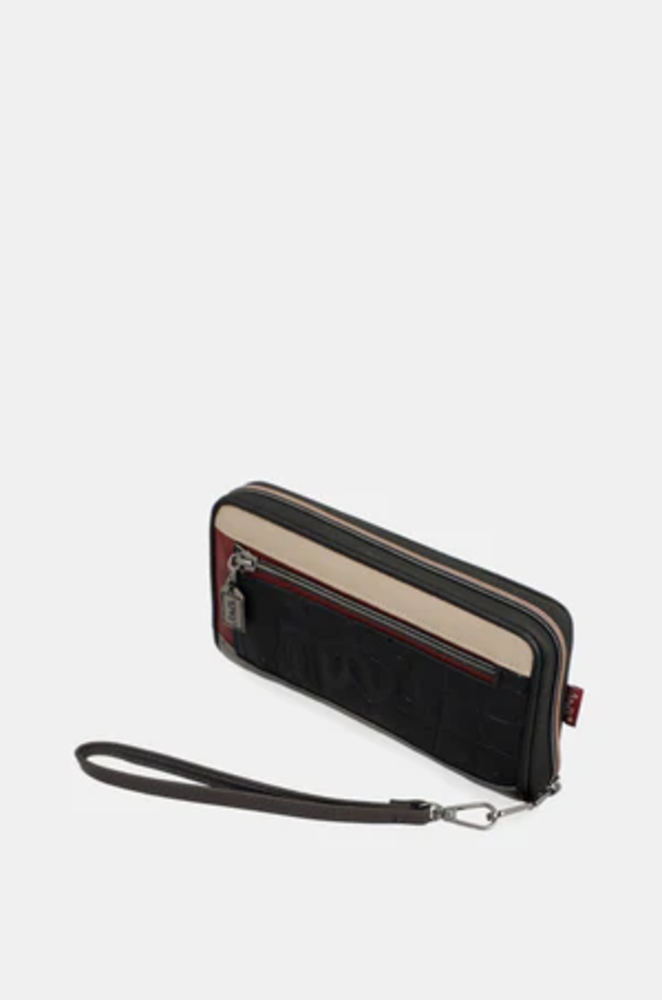 Brieftasche gemustert RFID "Mademoiselle" groß | Anekke