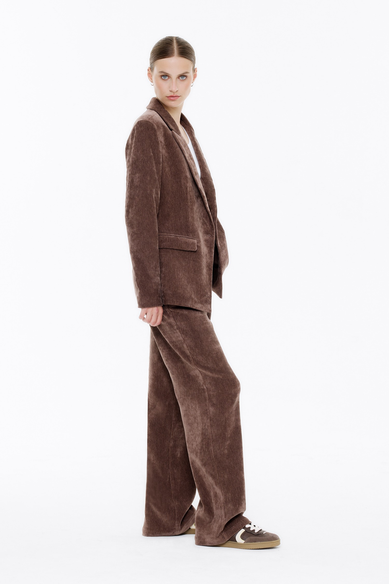 Cordhose "Marlene wide leg" | Bluefire