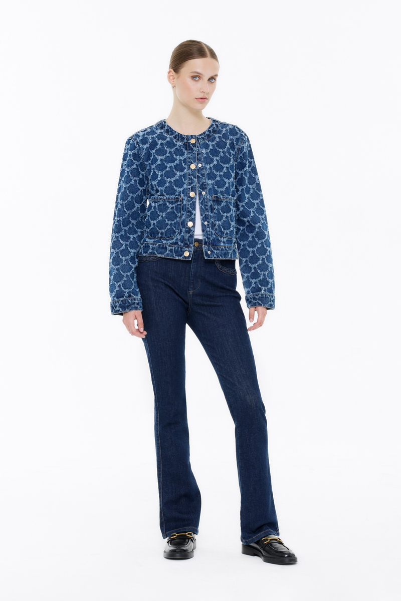 Jeansjacke  "Coco" | Bluefire