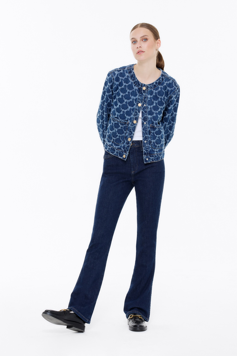Jeansjacke  "Coco" | Bluefire
