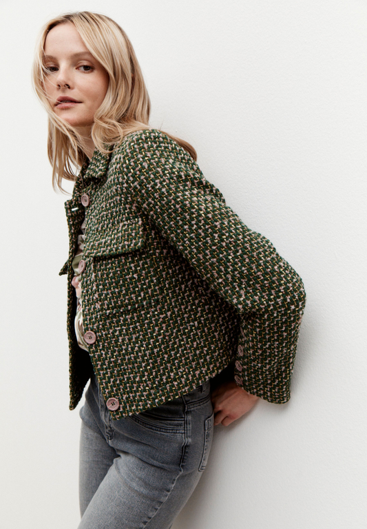 Kurzer Bouclé-Blazer | More&More