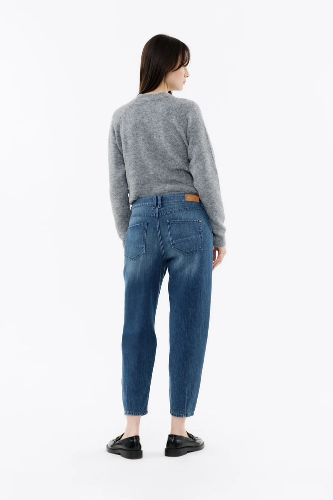 7/8-Jeans "Kelly balloon - atlantic"  | Blue Fire