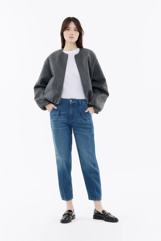 7/8-Jeans "Kelly balloon - atlantic"  | Blue Fire