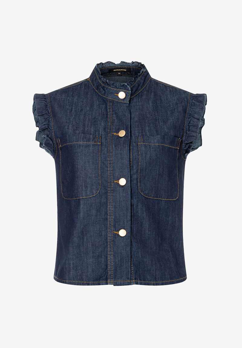 Jeansbluse  Sommer-Kollektion | More&More