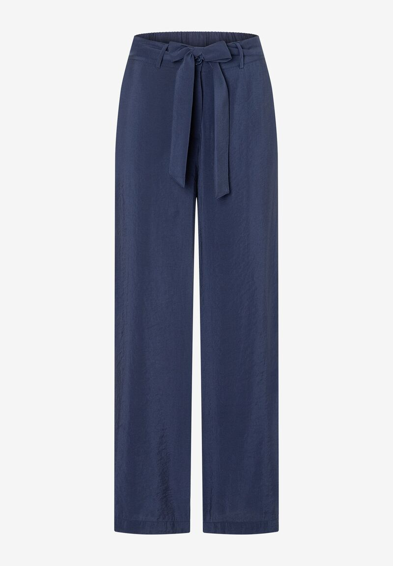 Hose mit Gürtel  marine  Sommer-Kollektion | More&More