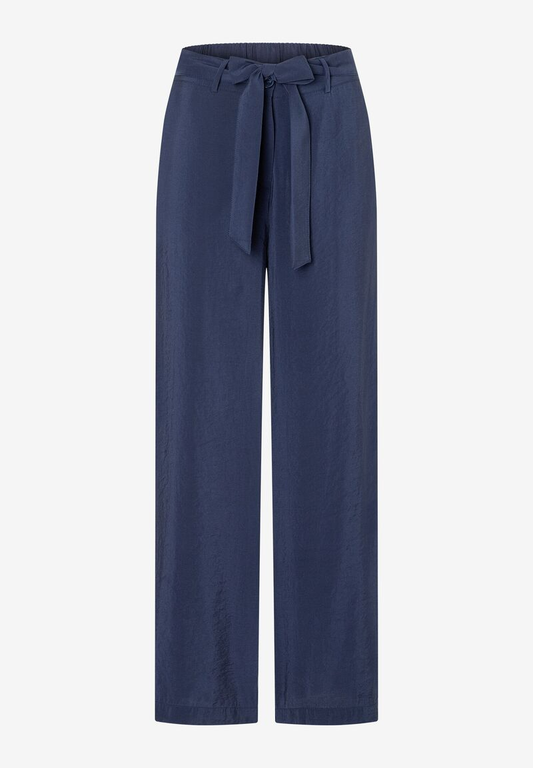 Hose mit Gürtel  marine  Sommer-Kollektion | More&More