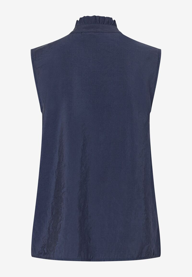 Rüschenbluse ohne Arm | More&More