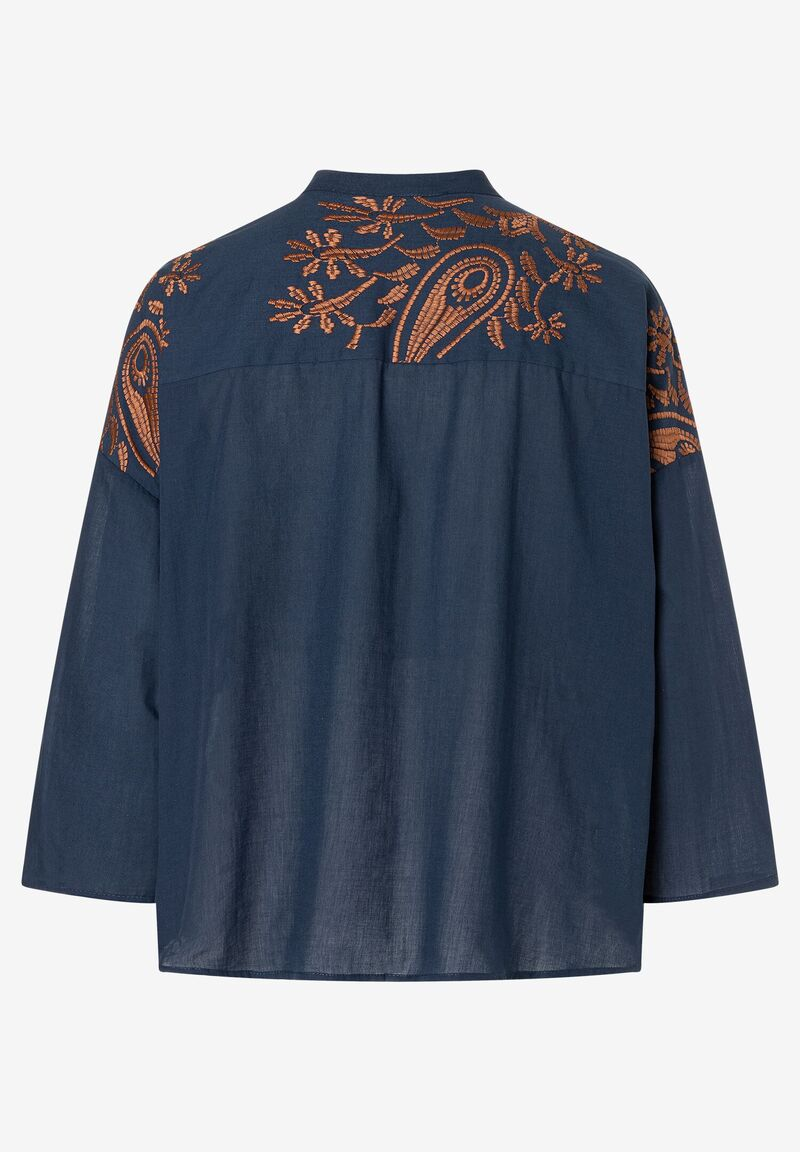 Bluse mit Stickerei | More&More