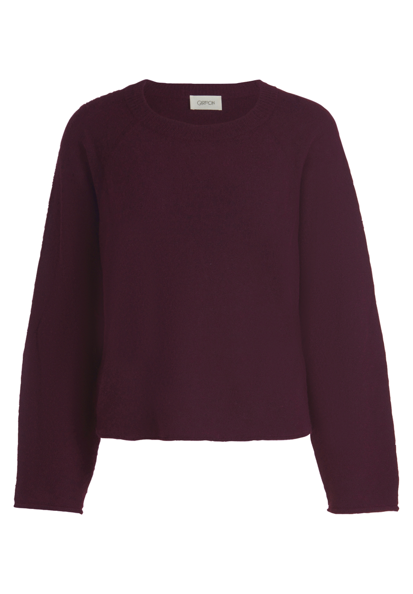 Strickpullover mit Rundhalsausschnitt | Cartoon