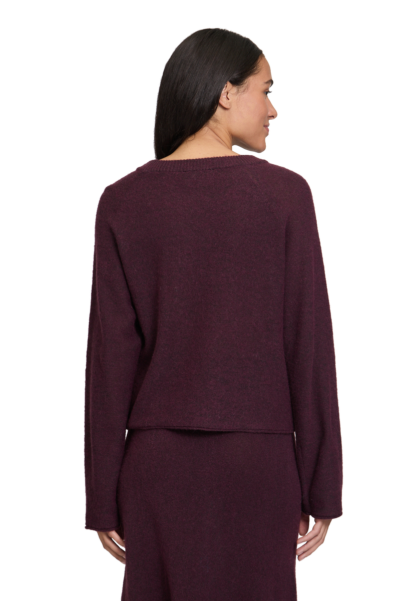 Strickpullover mit Rundhalsausschnitt | Cartoon