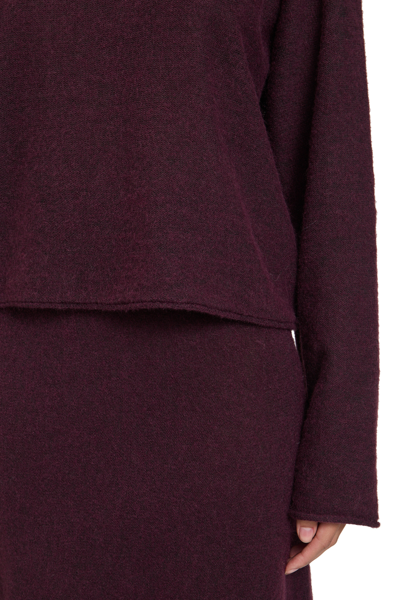 Strickpullover mit Rundhalsausschnitt | Cartoon