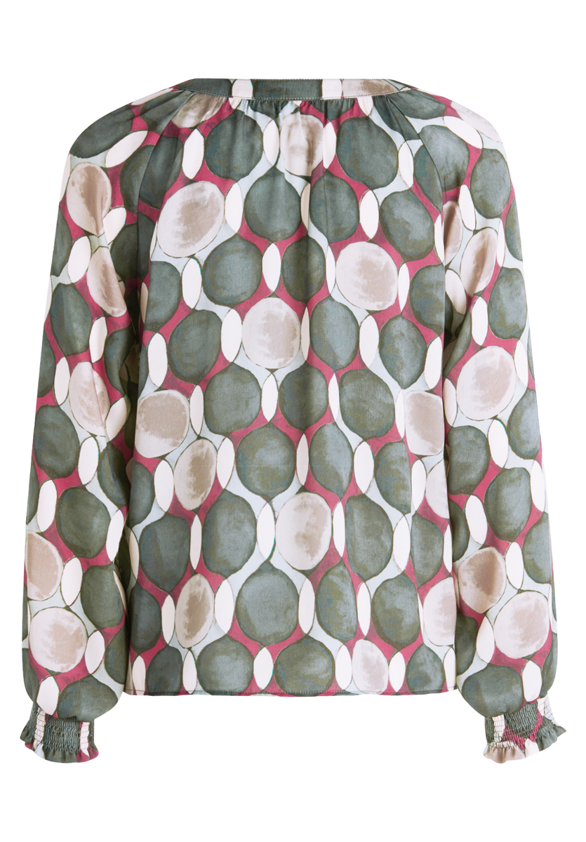 Casual-Bluse mit Print | Cartoon