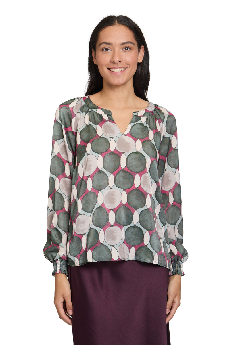 Casual-Bluse mit Print | Cartoon