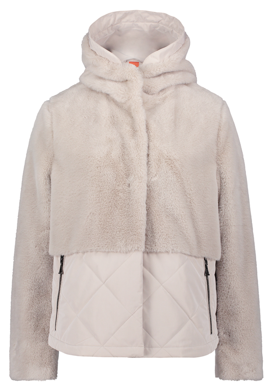 Kuschelige Plüschjacke | Amber & June