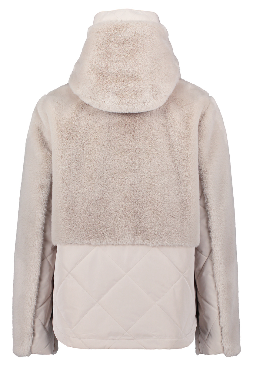 Kuschelige Plüschjacke | Amber & June