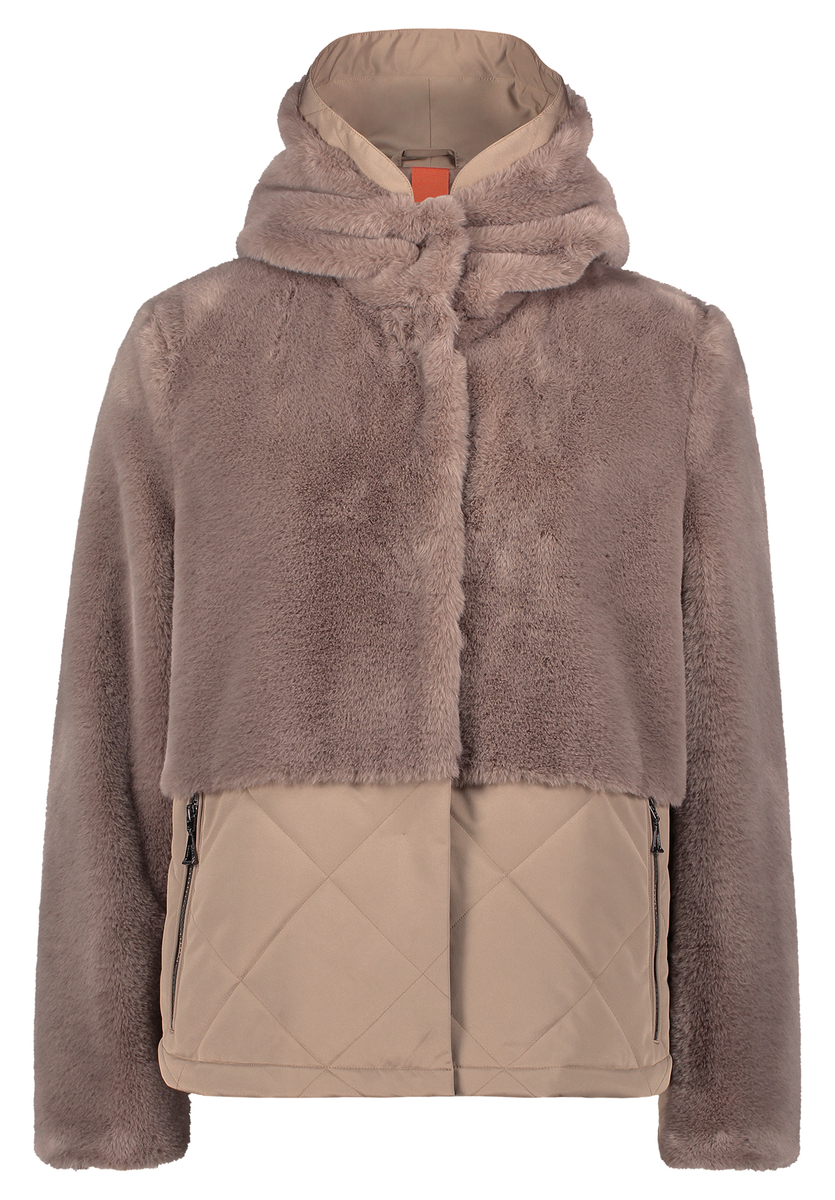 Kuschelige Plüschjacke | Amber & June