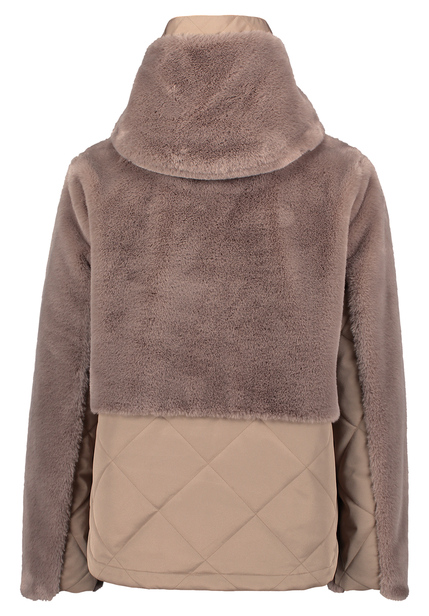 Kuschelige Plüschjacke | Amber & June