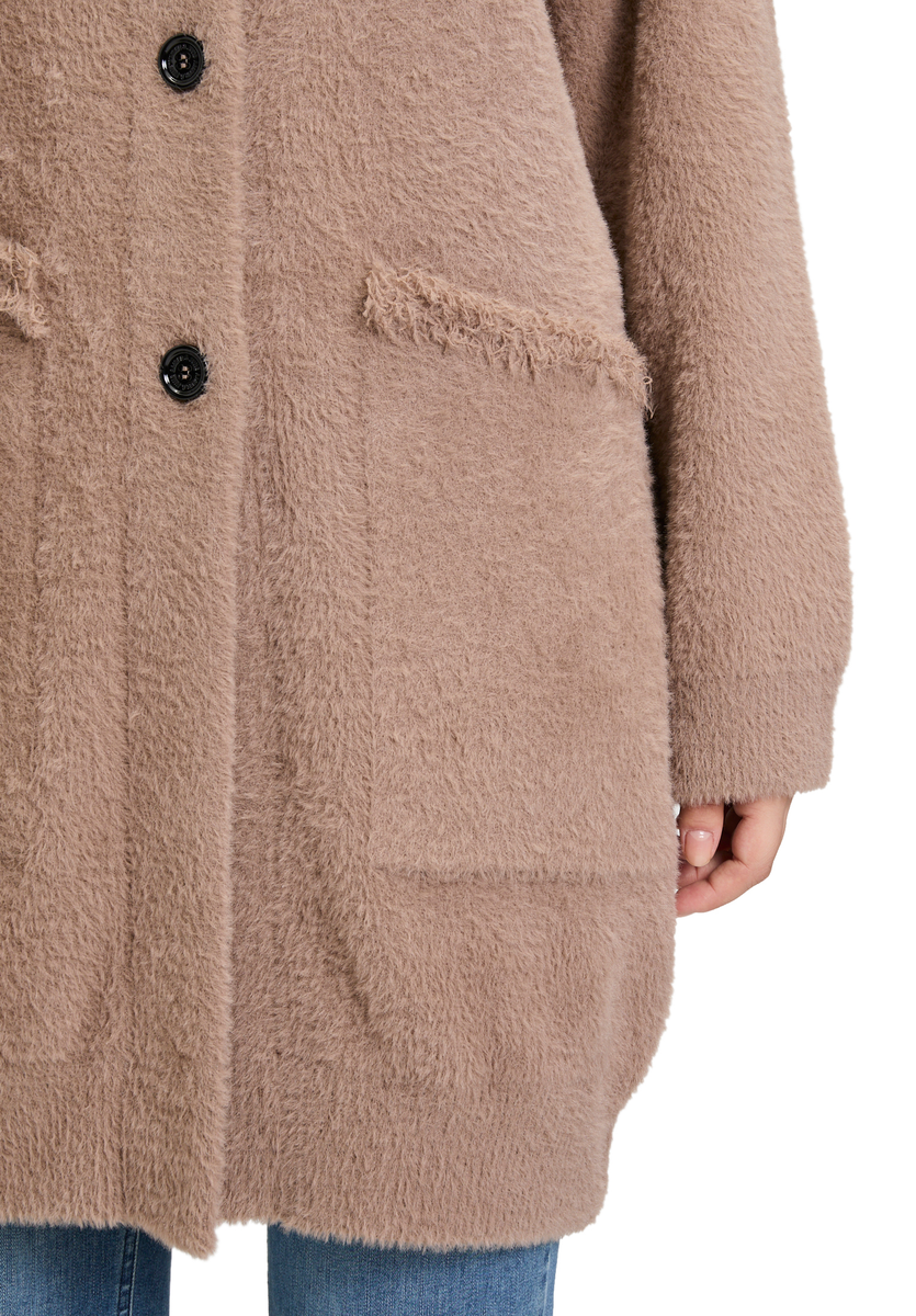 Winter-Strickjacke mit Knopfleiste | Amber & June