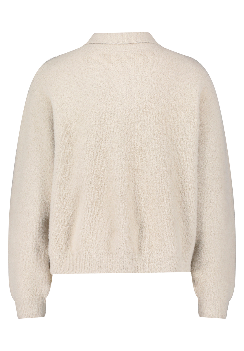 Winter-Strickjacke mit Hemdkragen | Amber & June