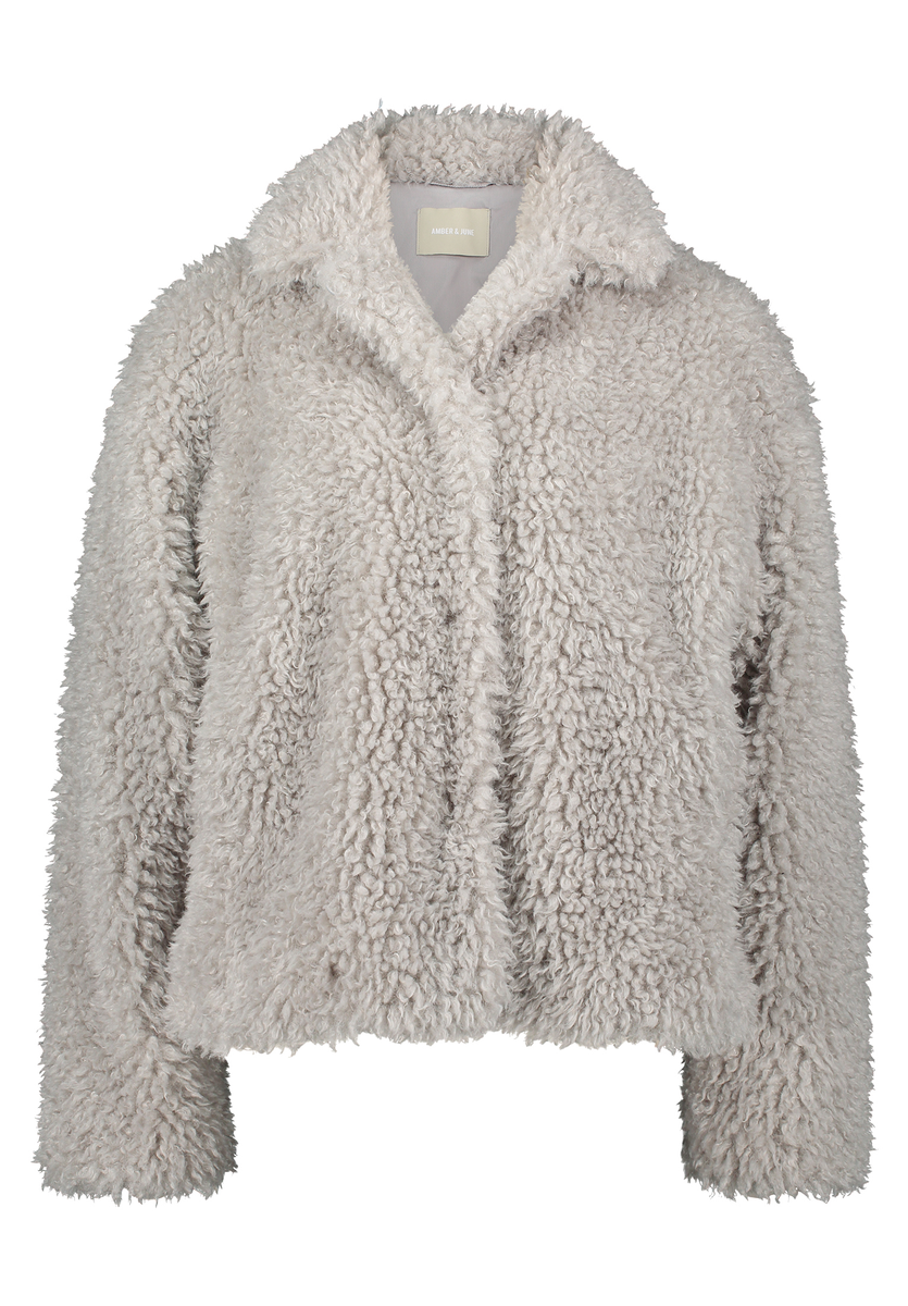 Plüschjacke | AMBER & JUNE