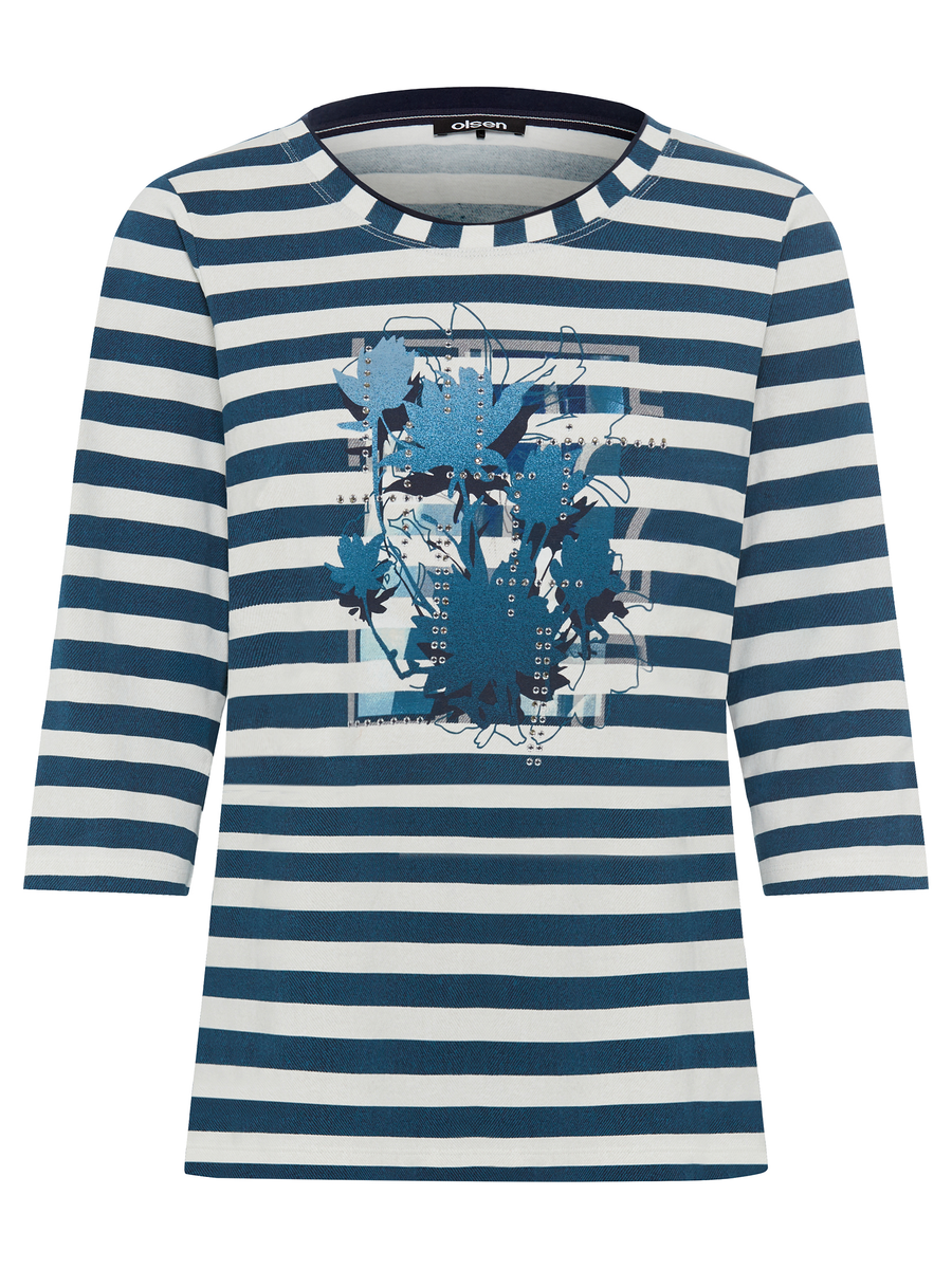 T-Shirt mit langen Armen | Olsen
