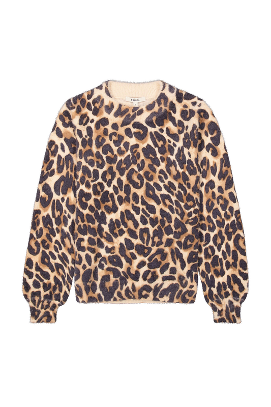 Pullover mit Leoparden-Print | Garcia