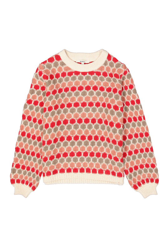Schimmernder Strickpullover | Garcia