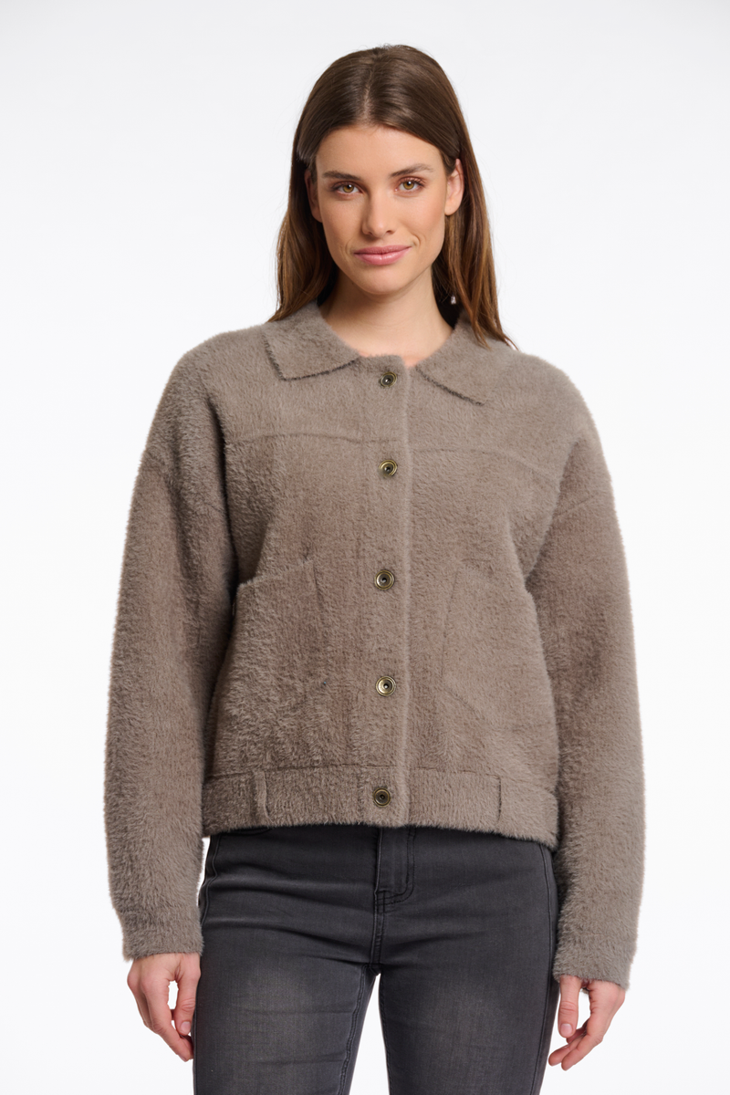 Kuschelige Jacke 