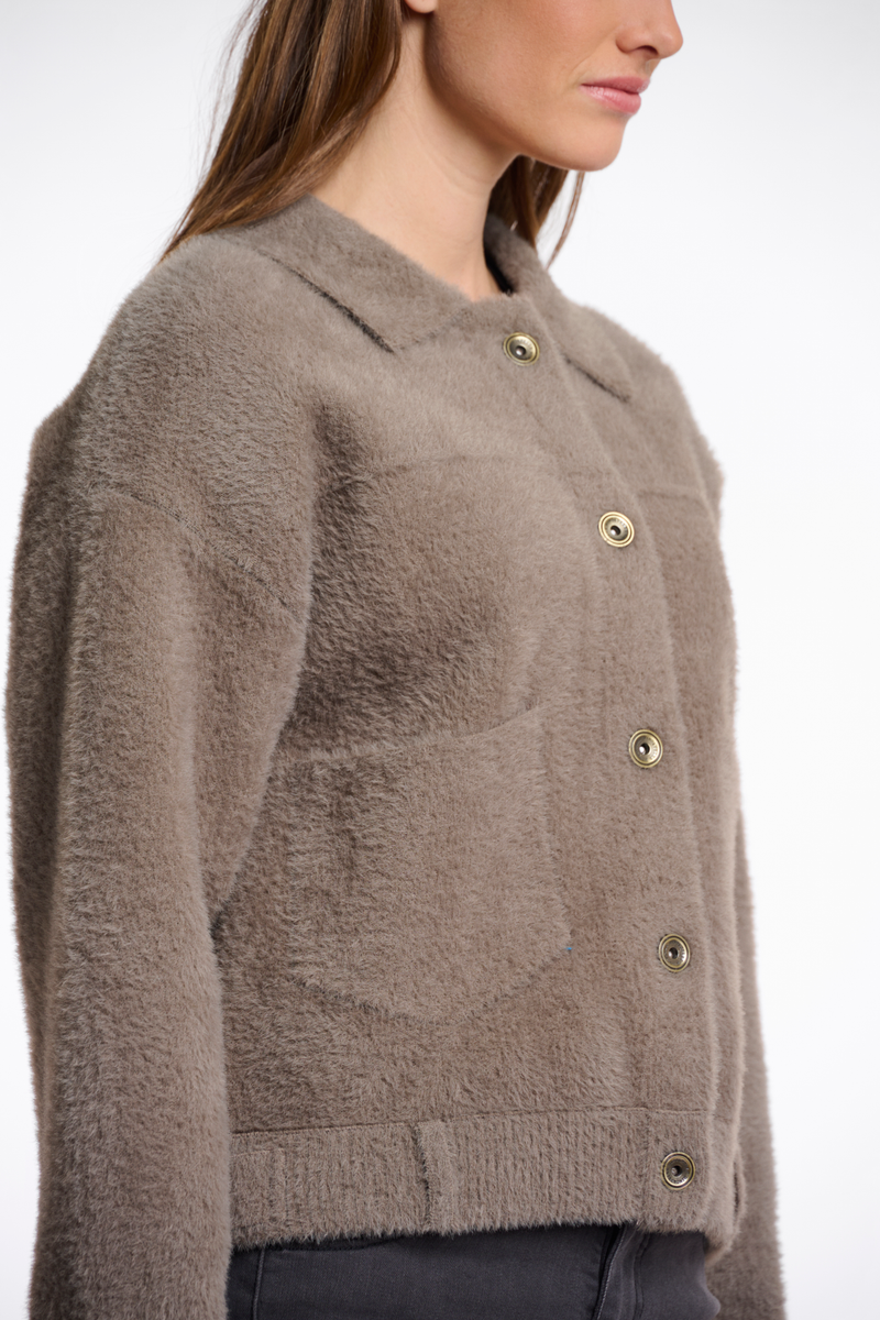 Kuschelige Jacke 