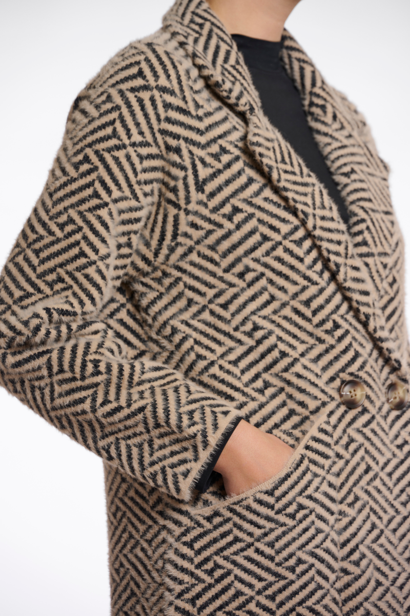 Cardigan mit doppelter Knopfleiste 