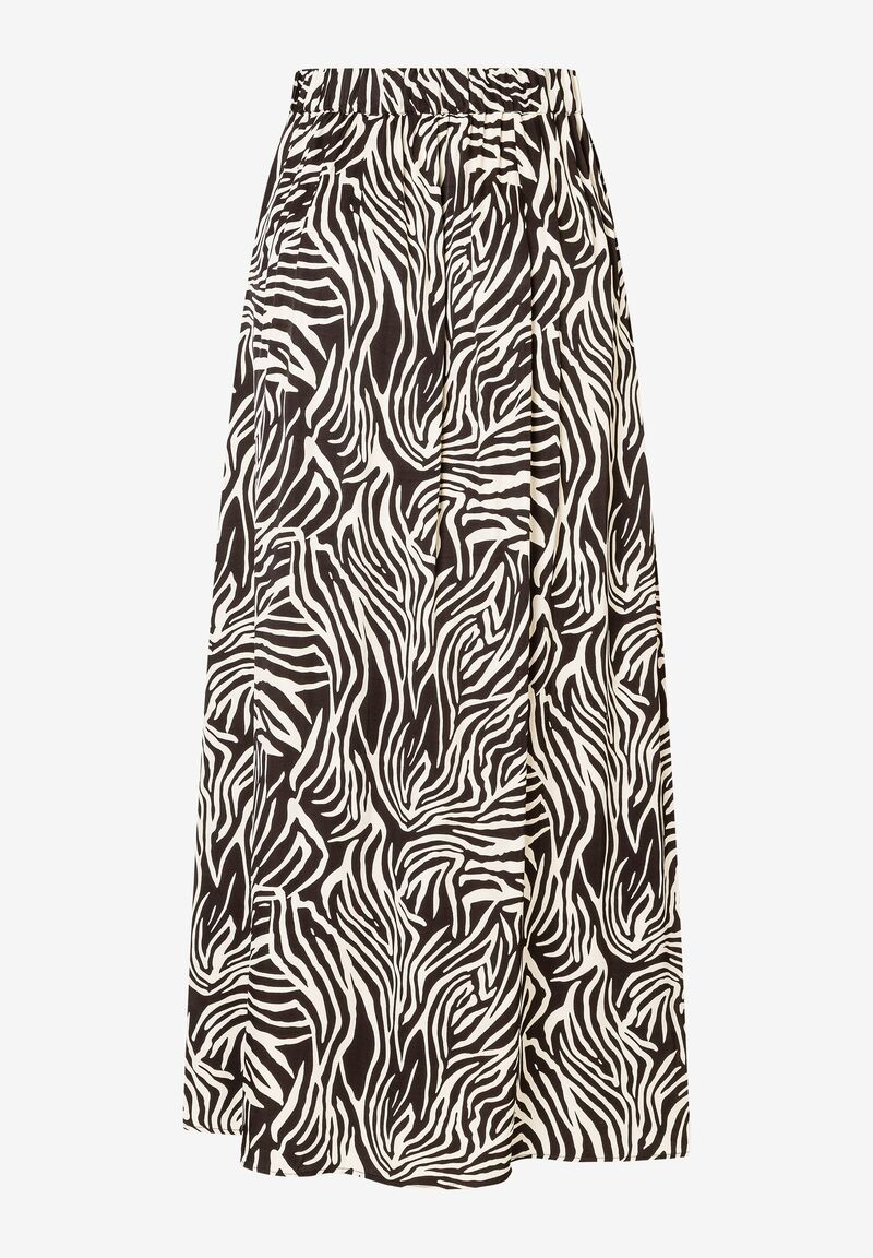 Viskoserock mit Animalprint | More&More