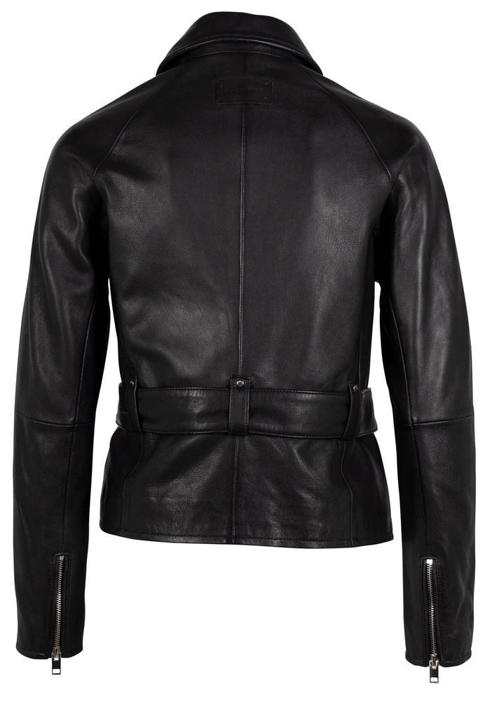 Bikerjacke mit Gürtel  "MWBianka RF" | Gipsy-Mauritius