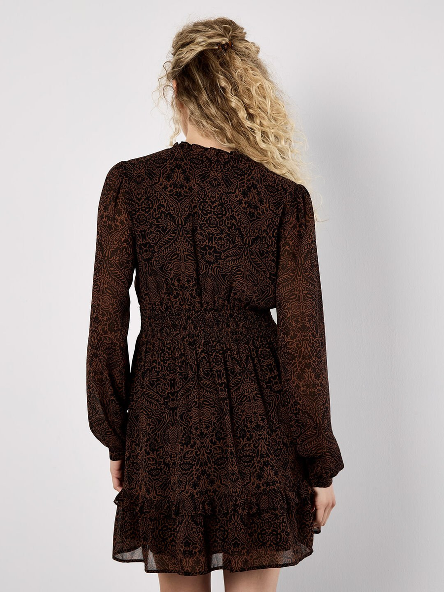 Minikleid mit Paisleymuster - super auch in großen Größen! | Apricot