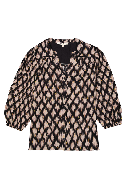 Stilvolle Bluse mit Allover-Print | Garcia
